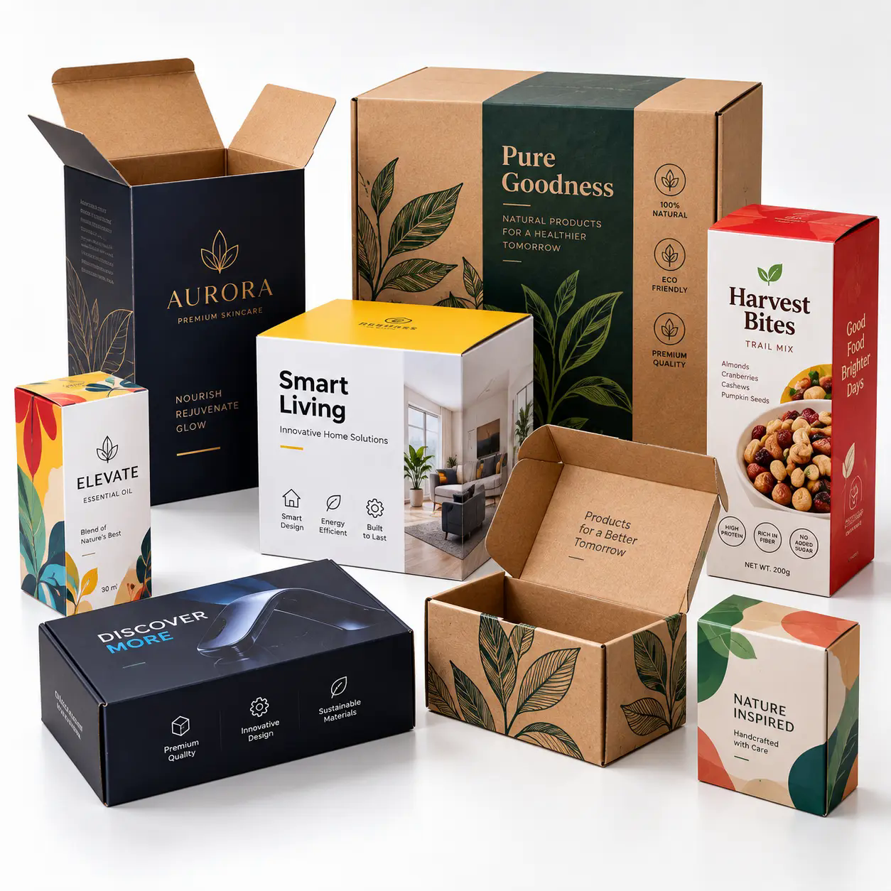 Packaging printing samples produced by Swastik Art Printers, Kota