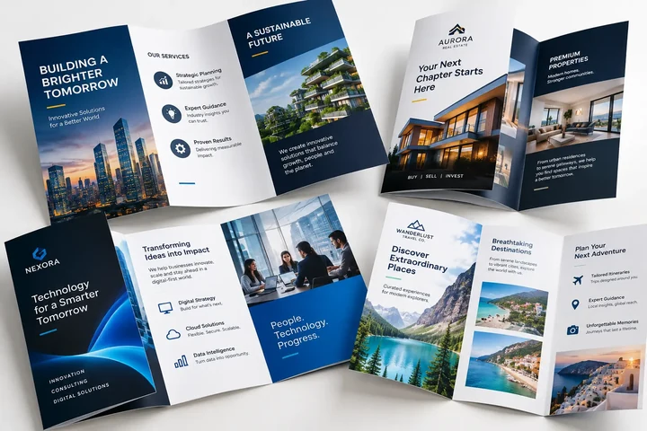 Brochures printing by Swastik Art Printers